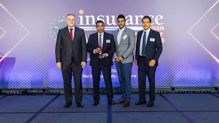 Solarelle Insurance claims top spot amongst Maldivian insurers at Insurance Asia Awards 2024